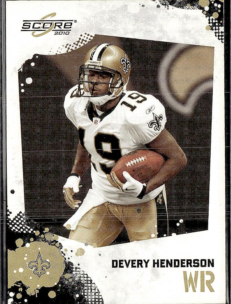 2010 Score #179 Devery Henderson