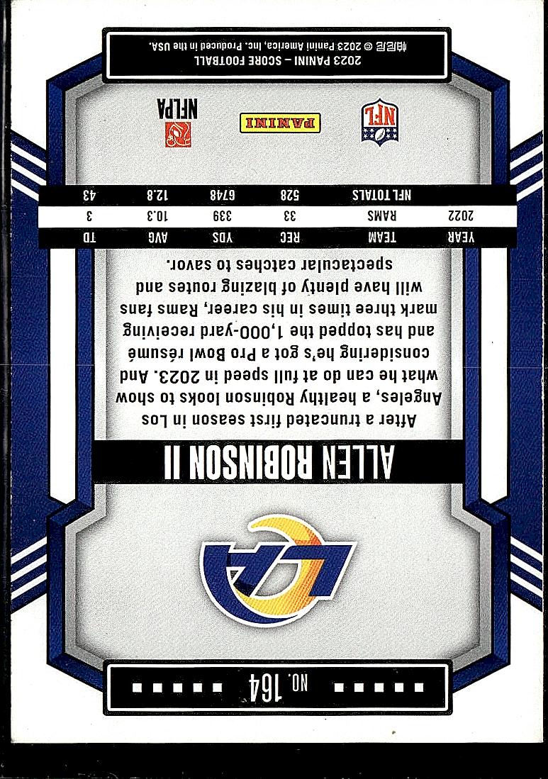 2023 Score #164 Allen Robinson II