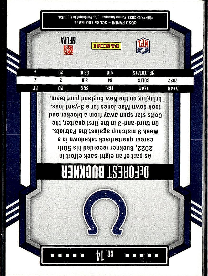 2023 Score #14 DeForest Buckner