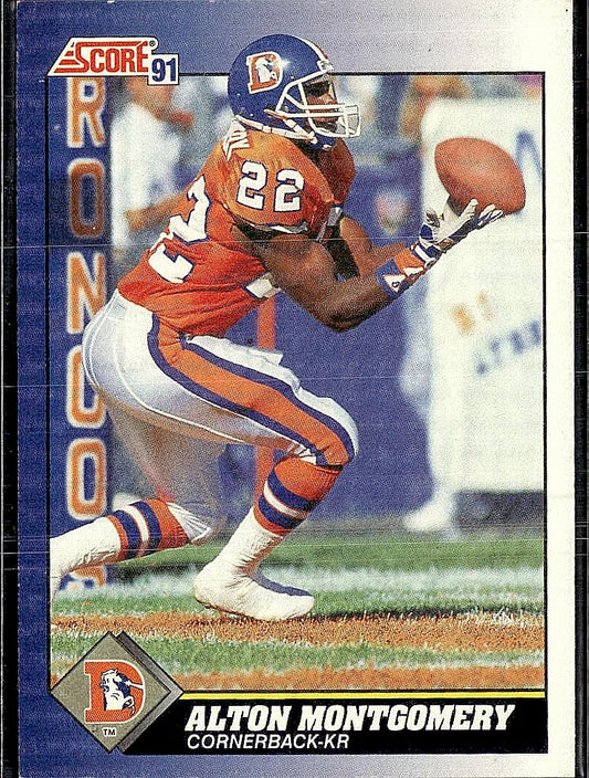 1991 Score #22 Alton Montgomery