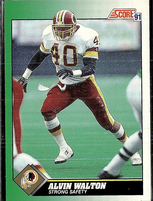 1991 Score #240 Alvin Walton