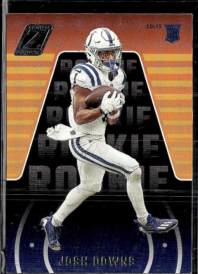 2023 Panini Zenith #159 Josh Downs 3rd Down #/35