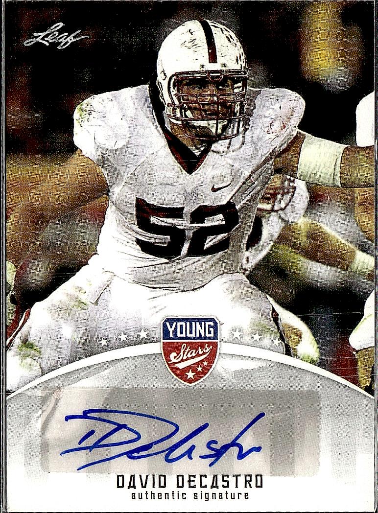 2012 Leaf Young Stars #DDC David DeCastro Autographs