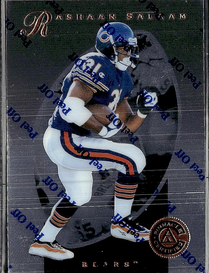 1997 Pinnacle Certified #117 Rashaan Salaam