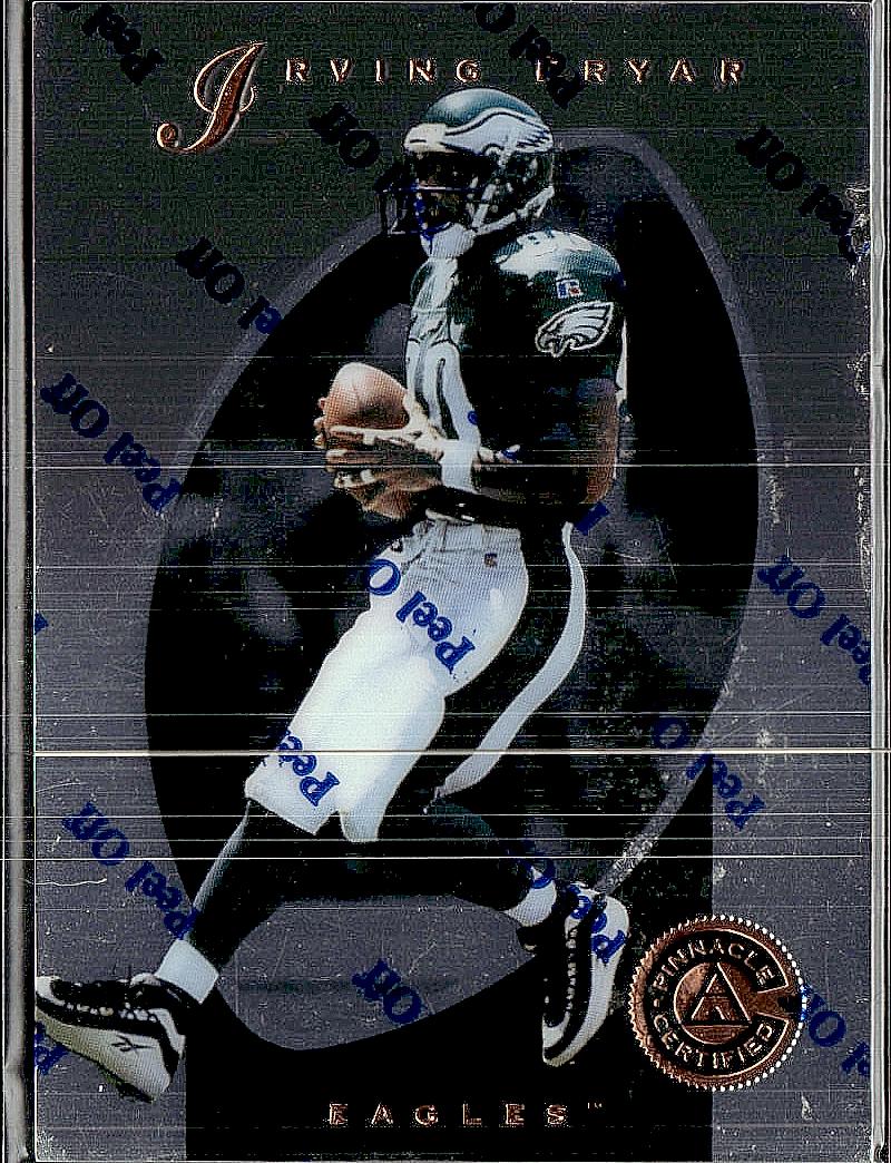 1997 Pinnacle Certified #114 Irving Fryar