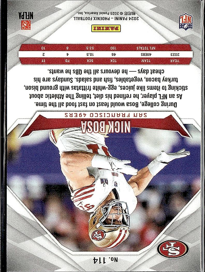 2024 Panini Phoenix #114 Nick Bosa