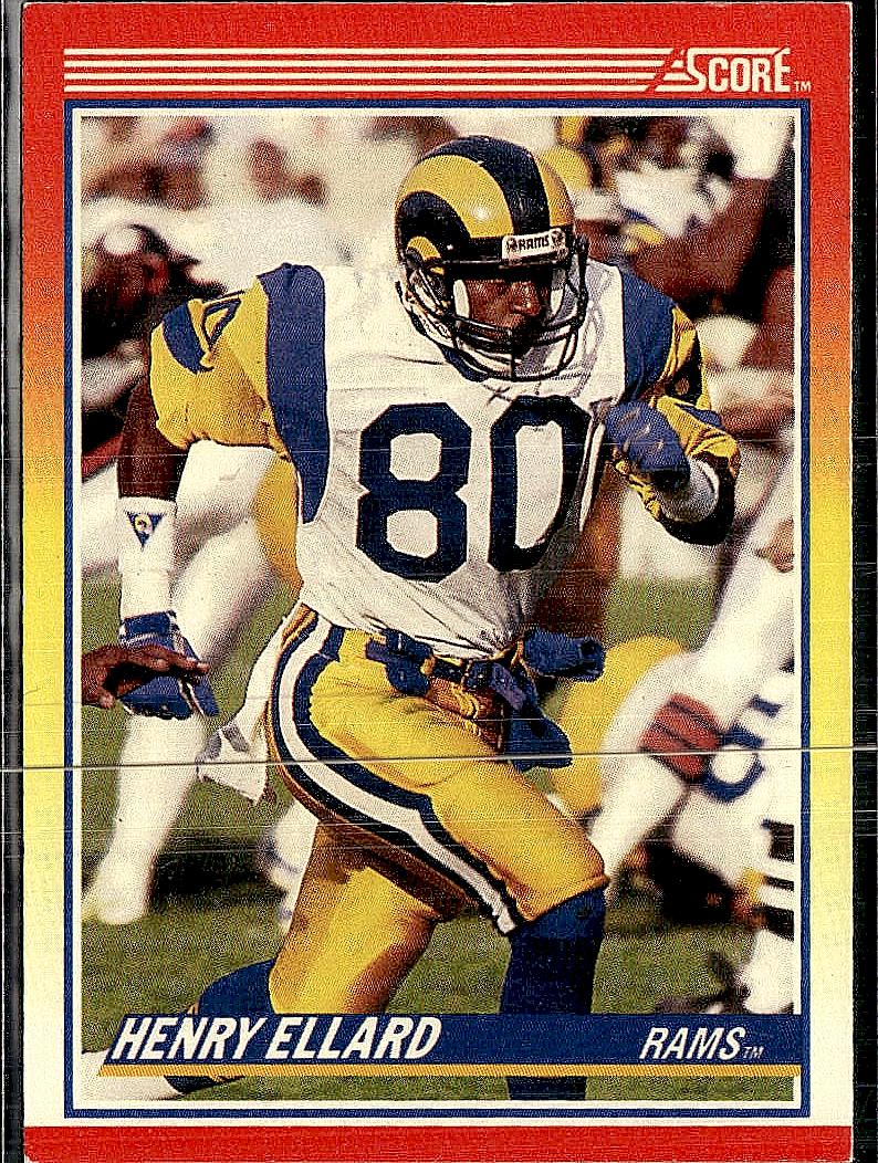 1990 Score #225 Henry Ellard