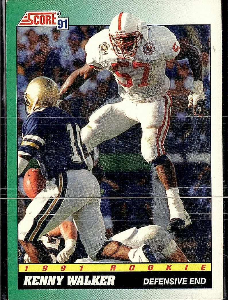1991 Score #317 Kenny Walker