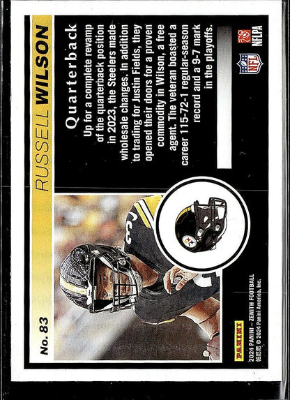 2024 Panini Zenith #83 Russell Wilson Retail