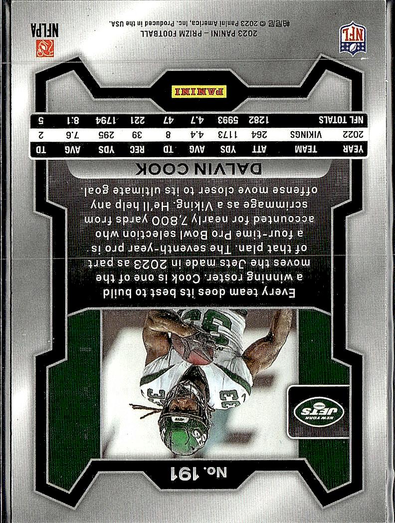 2023 Panini Prizm #191 Dalvin Cook