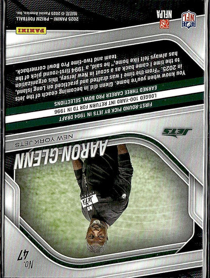 2025 Panini Prizm #47 Aaron Glenn