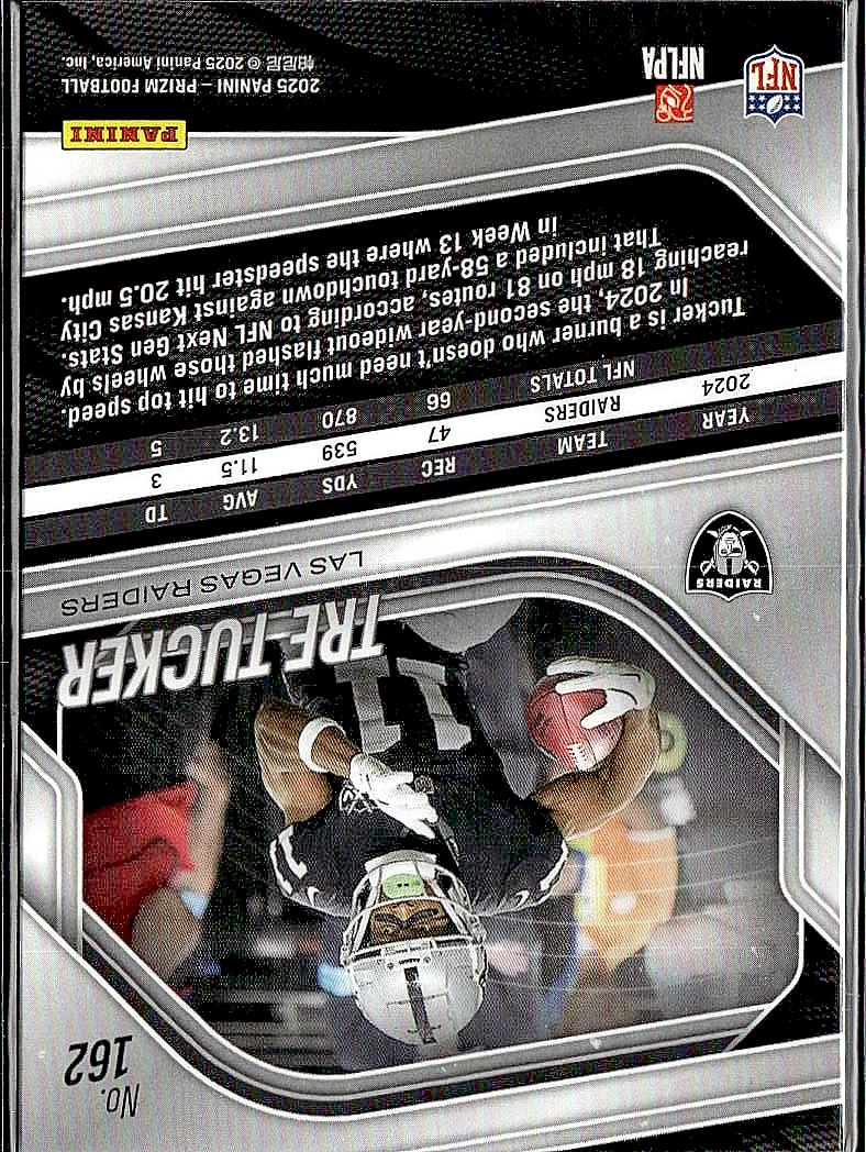 2025 Panini Prizm #162 Tre Tucker