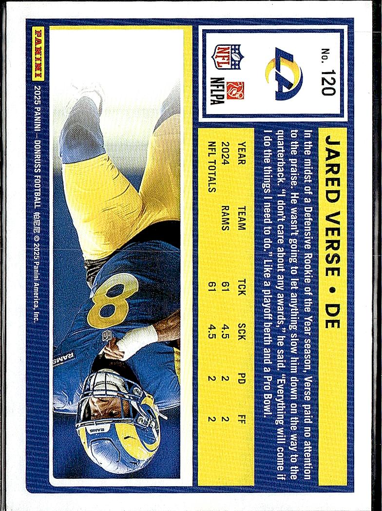 2025 Donruss #120 Jared Verse