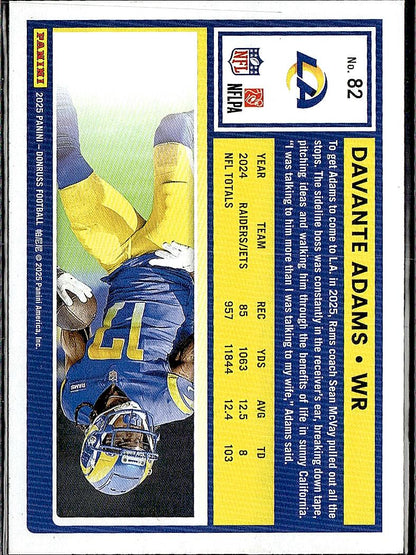 2025 Donruss #82 Davante Adams