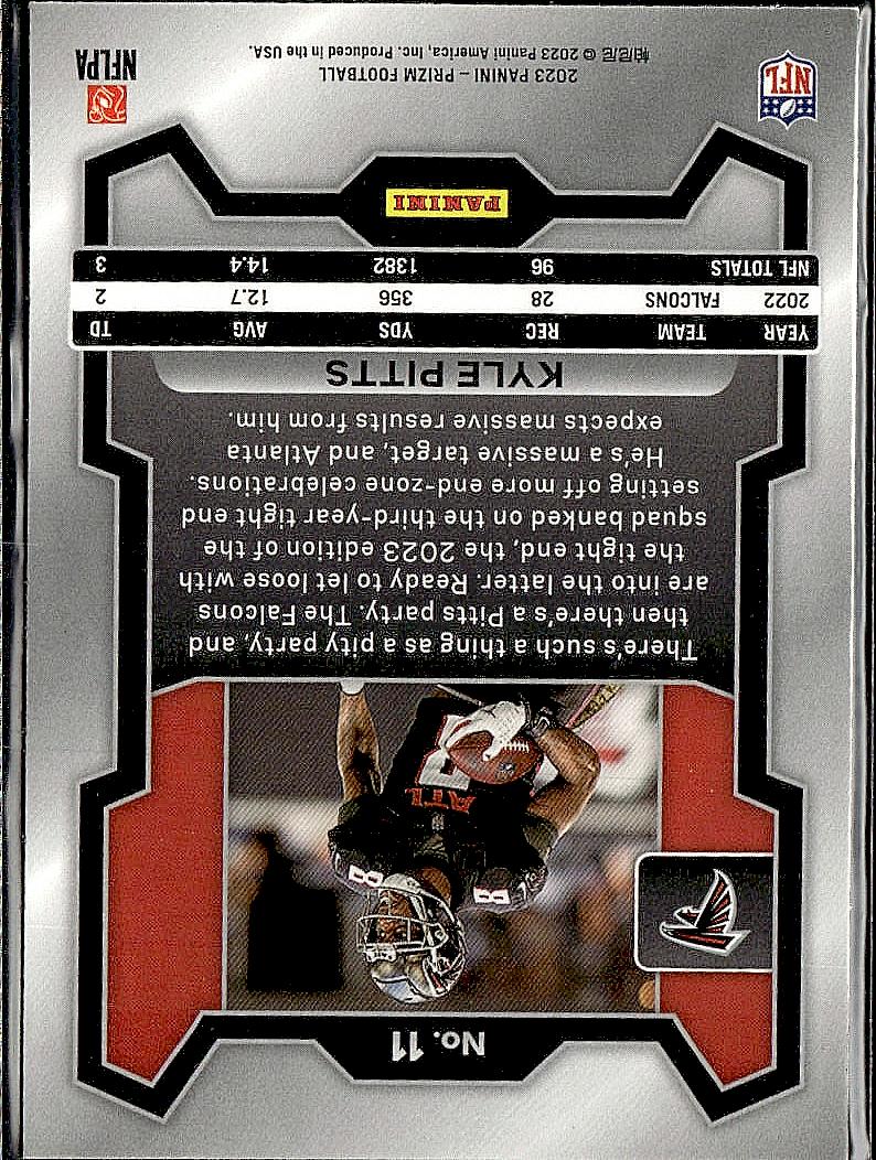 2023 Panini Prizm #11 Kyle Pitts