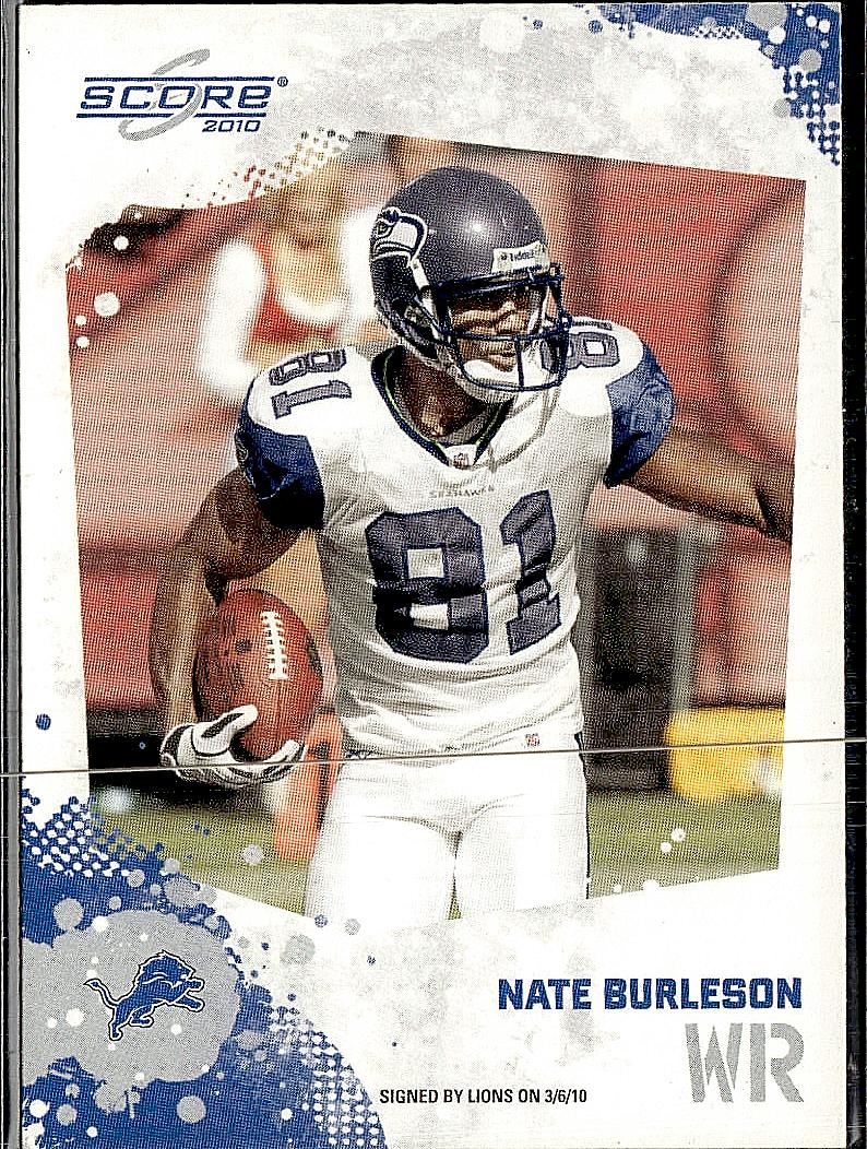 2010 Score #262 Nate Burleson