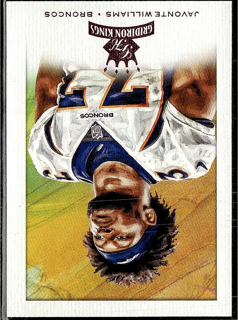 2021 Panini Chronicles #GK-16 Javonte Williams Gridiron Kings