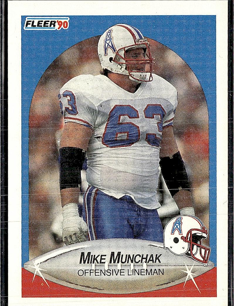 1990 Fleer #134 Mike Munchak