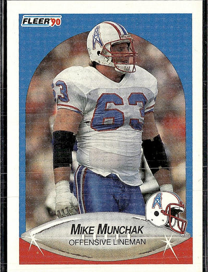 1990 Fleer #134 Mike Munchak