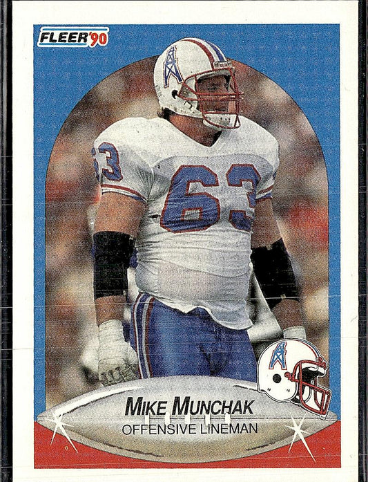 1990 Fleer #134 Mike Munchak