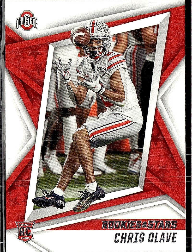 2022 Panini Chronicles Draft Picks #10 Chris Olave Rookies and Stars