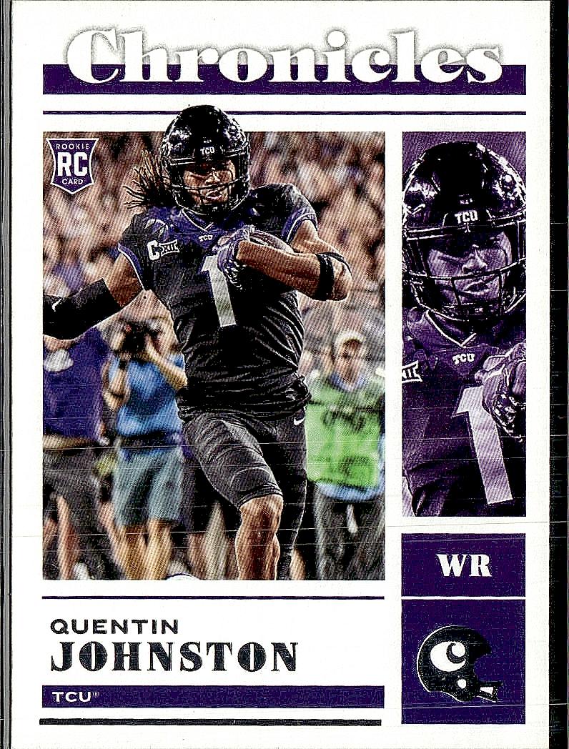 2023 Panini Chronicles Draft Picks #3 Quentin Johnston