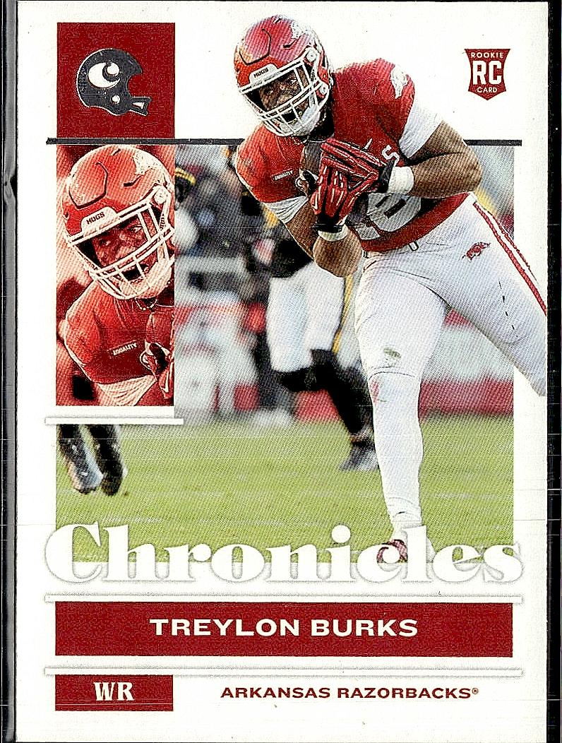 2022 Panini Chronicles Draft Picks #13 Treylon Burks