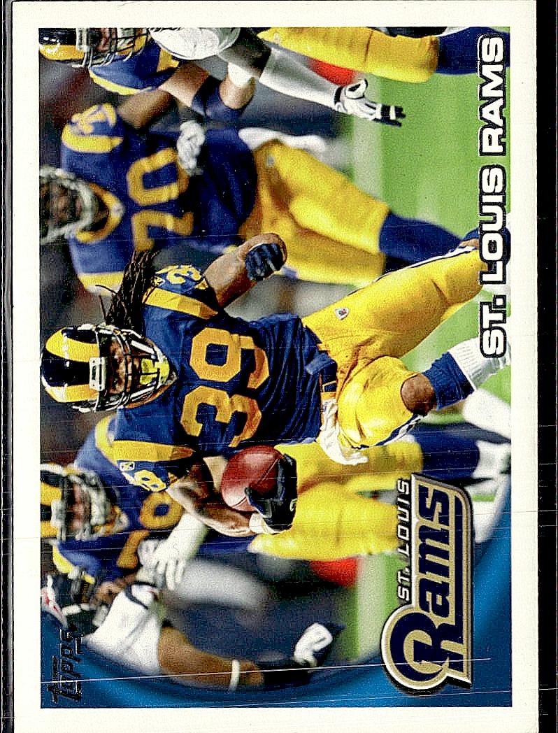 2010 Topps #353 St. Louis Rams