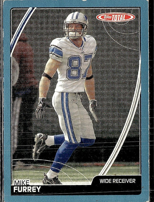 2007 Topps Total #295 Mike Furrey Blue