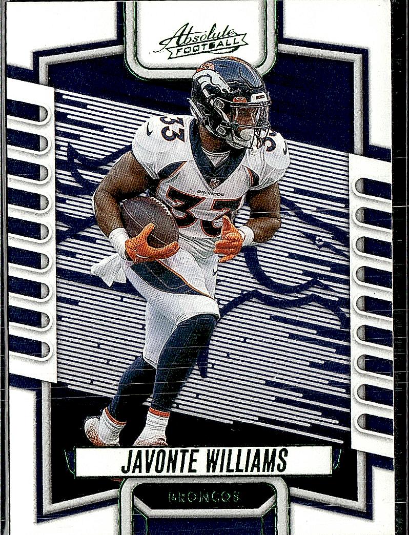 2023 Panini Absolute #54 Javonte Williams Retail