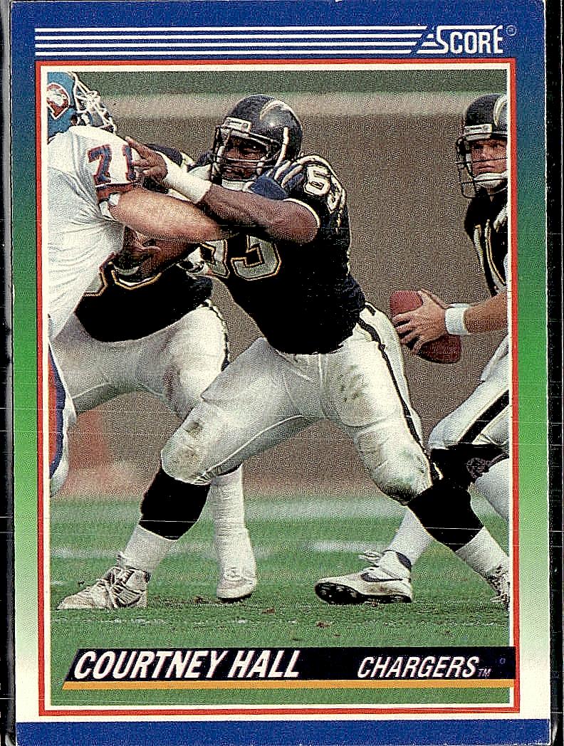 1990 Score #366 Courtney Hall