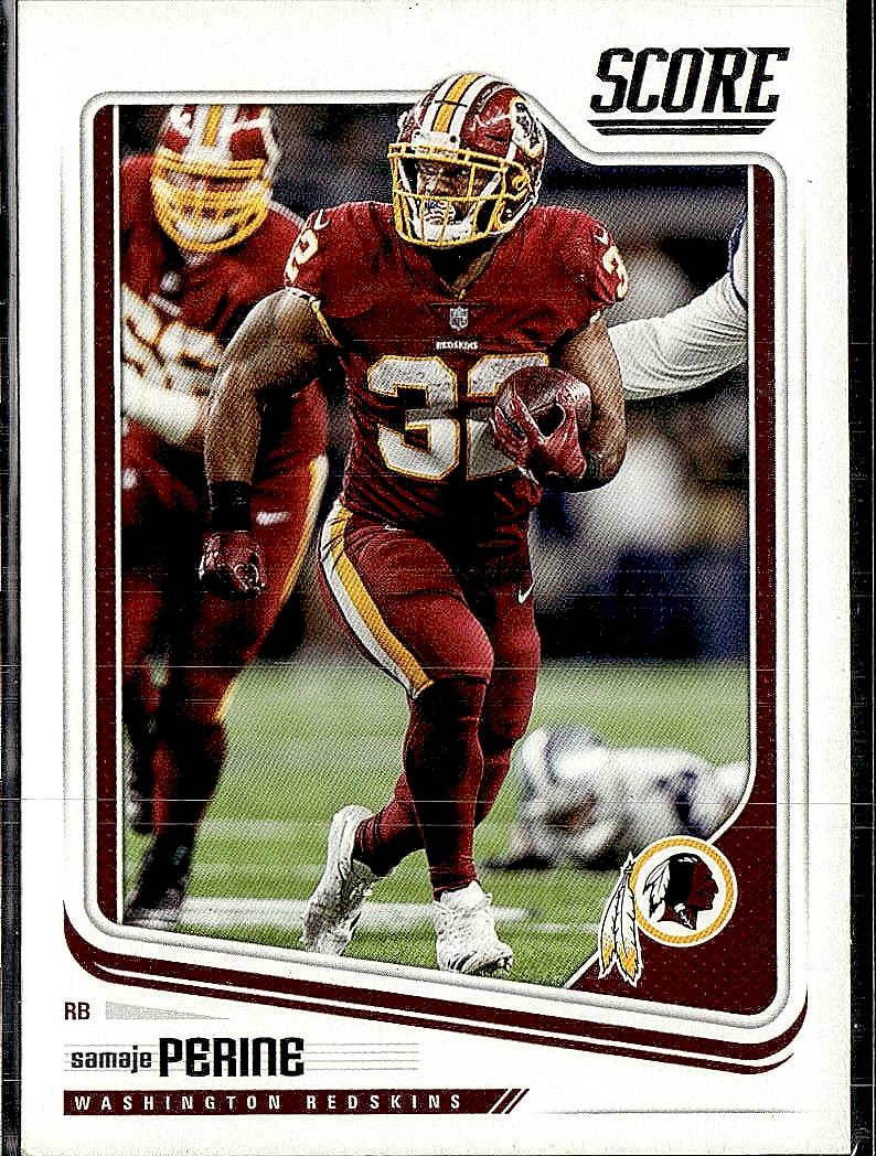 2018 Score #328 Samaje Perine
