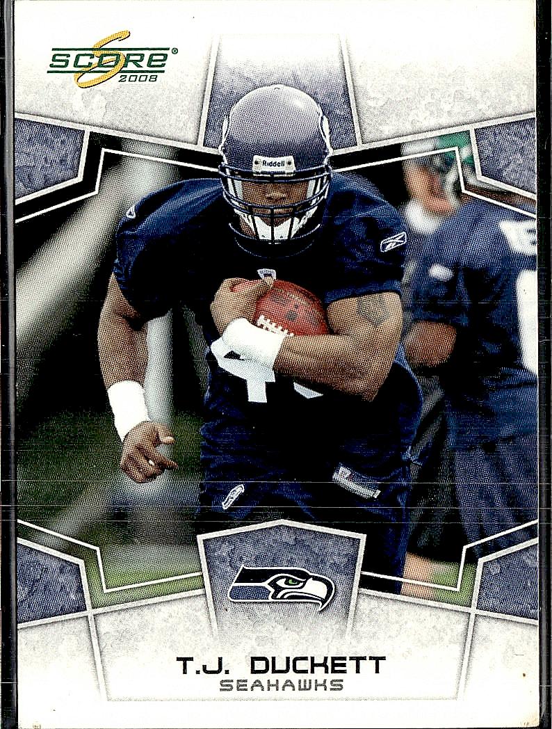 2008 Score #279 T.J. Duckett