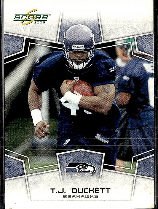 2008 Score #279 T.J. Duckett