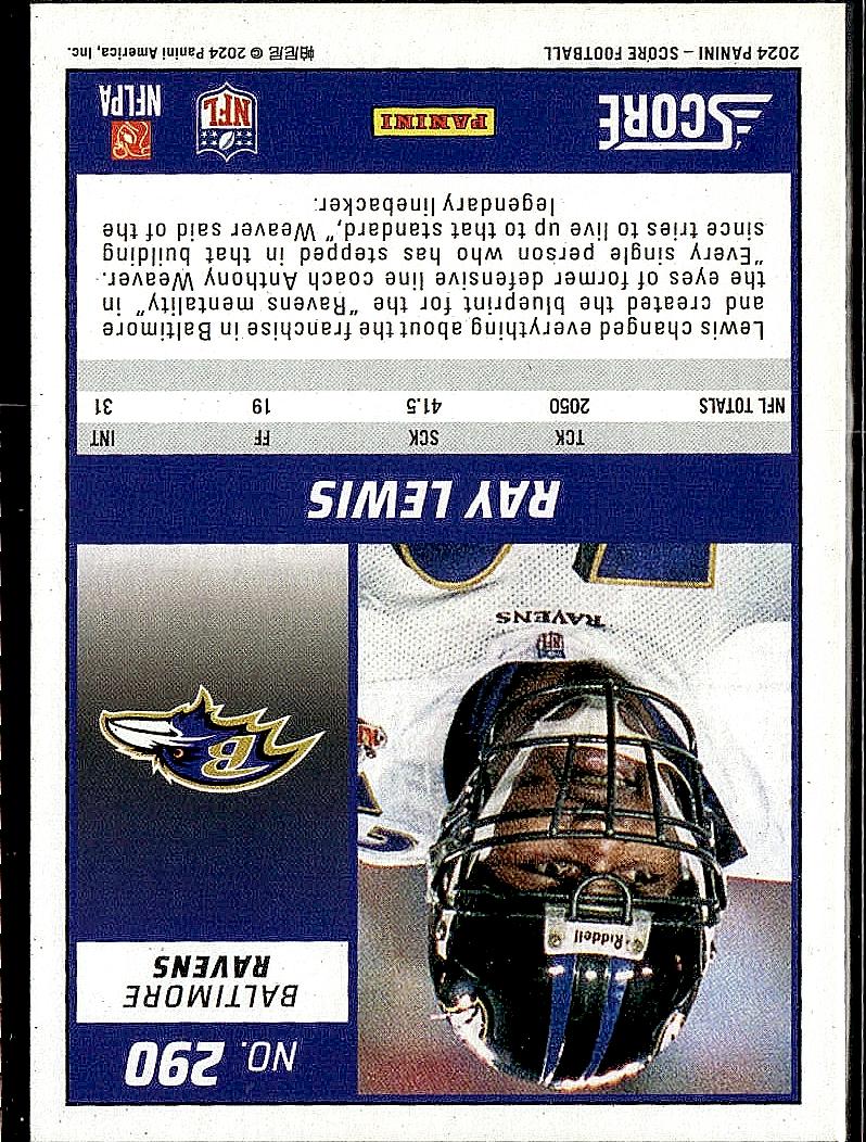 2024 Score #290 Ray Lewis
