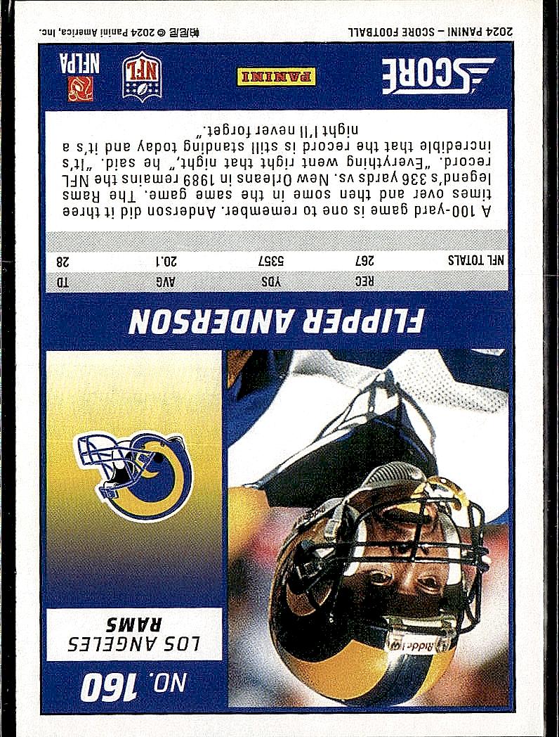 2024 Score #160 Flipper Anderson