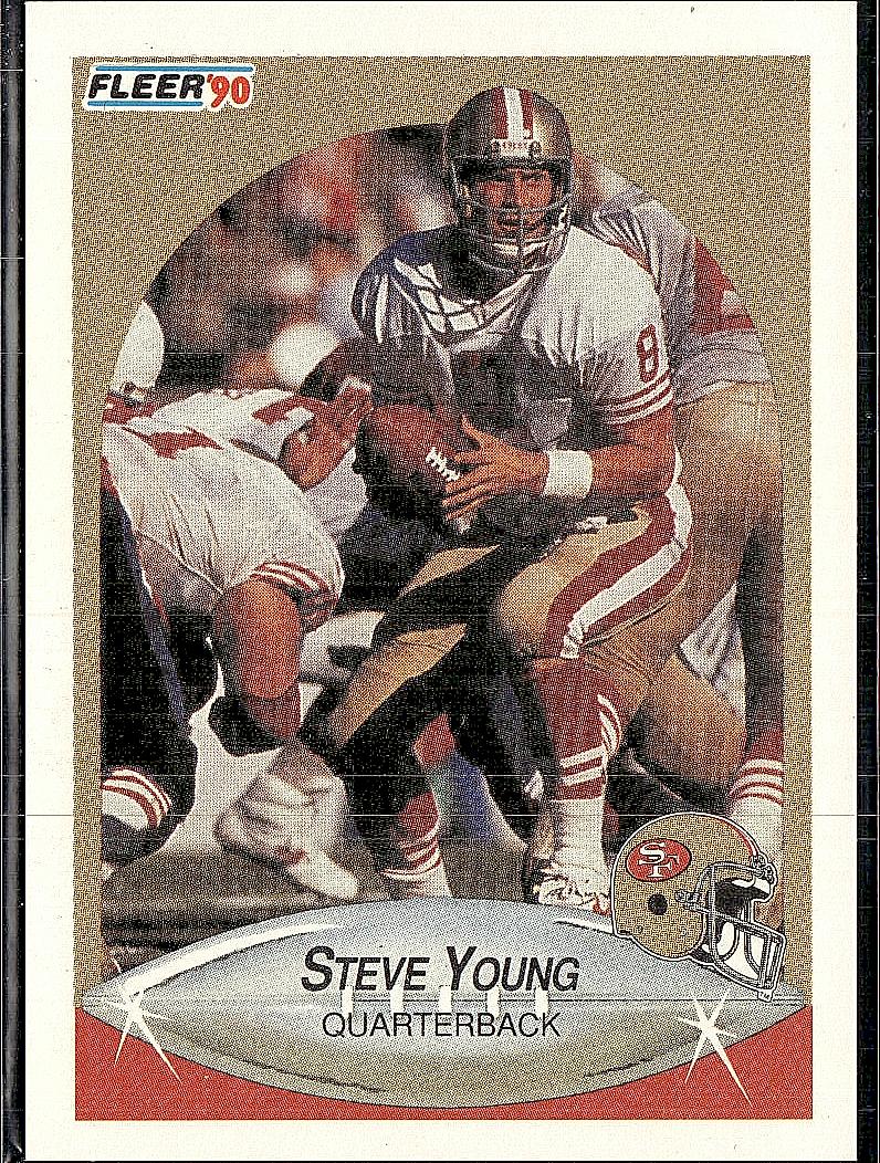 1990 Fleer #17 Steve Young