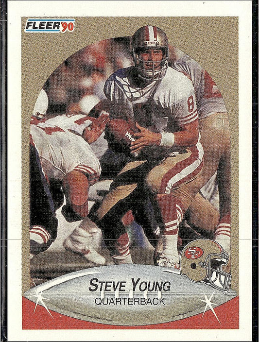1990 Fleer #17 Steve Young