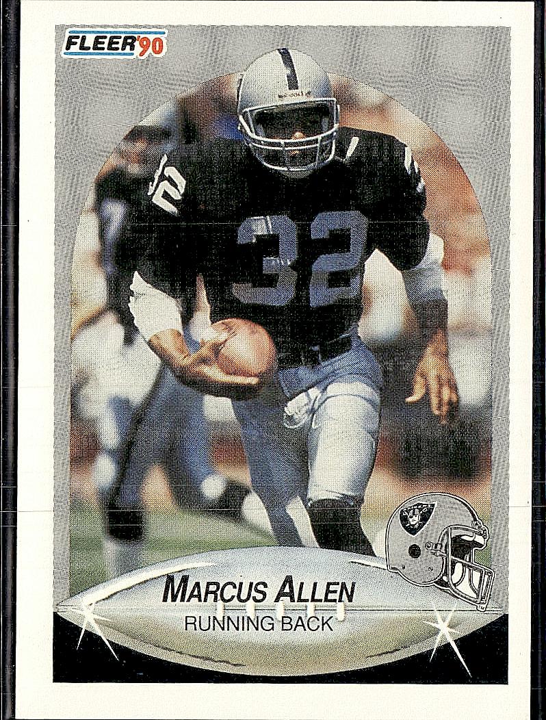 1990 Fleer #249 Marcus Allen