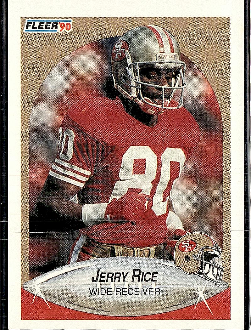 1990 Fleer #13 Jerry Rice