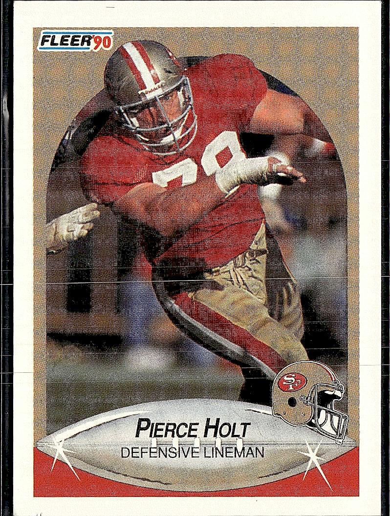 1990 Fleer #8 Pierce Holt