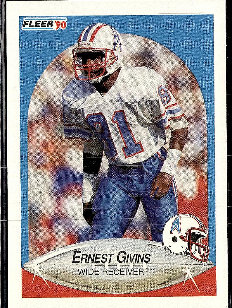 1990 Fleer #127 Ernest Givins