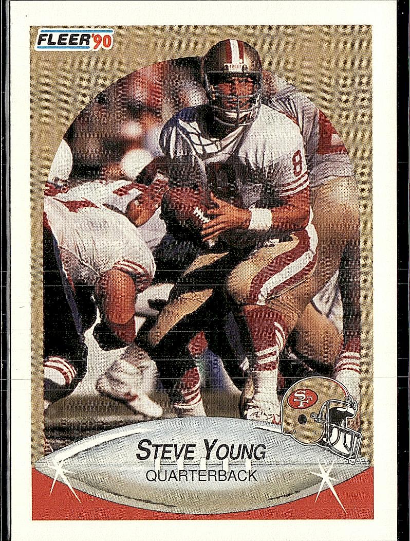 1990 Fleer #17 Steve Young