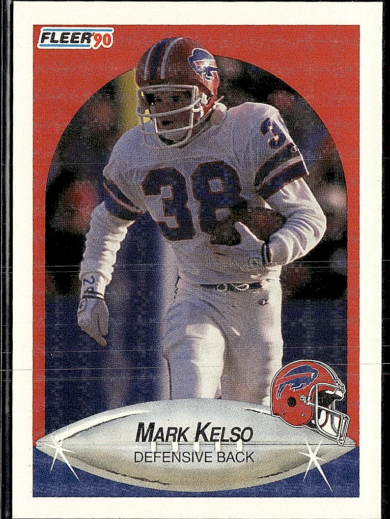 1990 Fleer #115a Mark Kelso