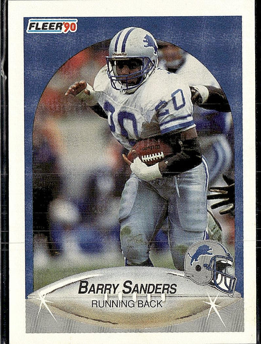 1990 Fleer #284 Barry Sanders