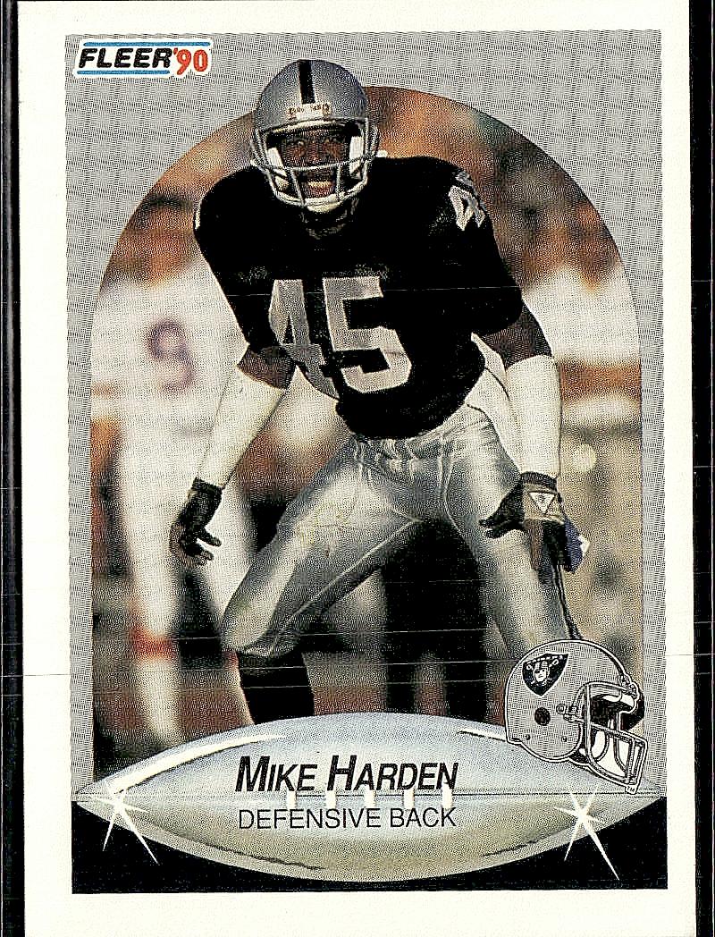 1990 Fleer #255 Mike Harden