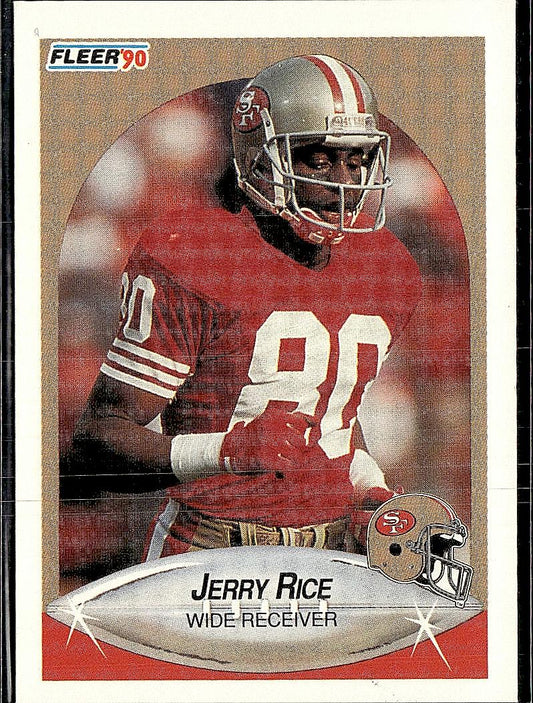 1990 Fleer #13 Jerry Rice