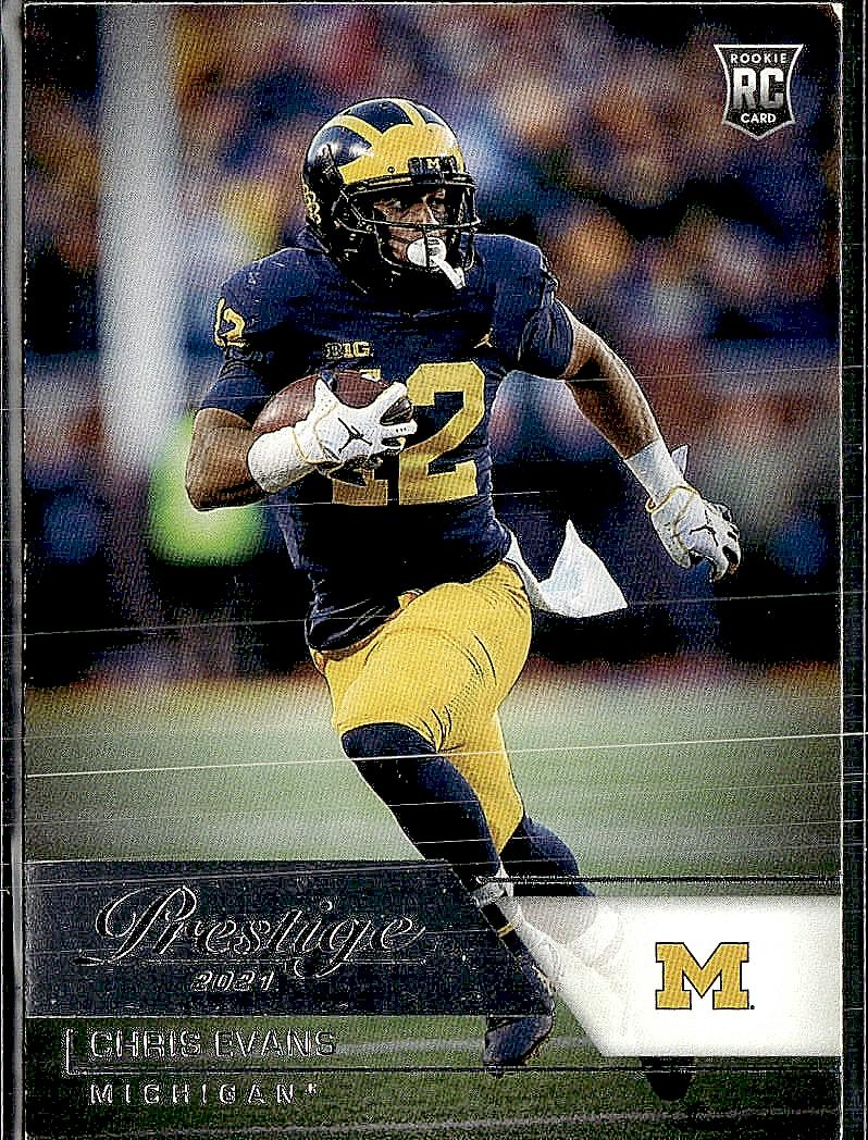 2021 Panini Chronicles Draft Picks #77 Chris Evans
