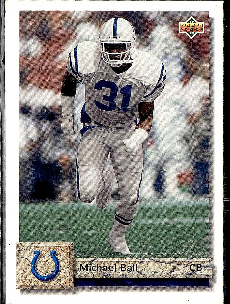 1992 Upper Deck #321 Michael Ball