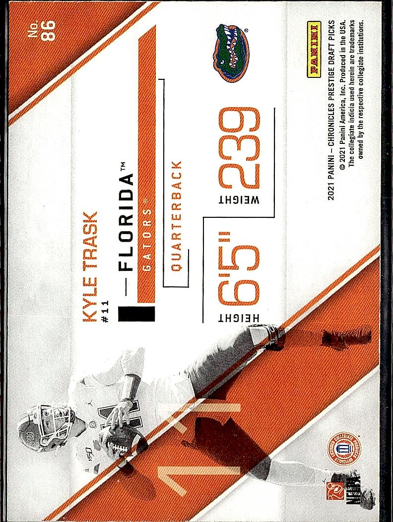 2021 Panini Chronicles Draft Picks #86 Kyle Trask